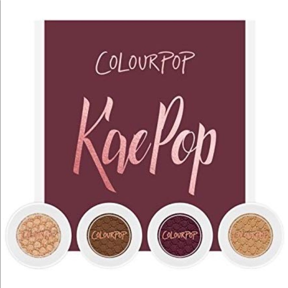 USED colourpop Kaepop eyeshadows